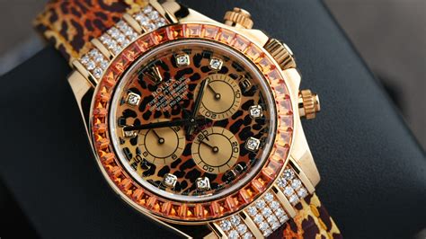 rolex leopard daytona|rolex daytona leopard retail price.